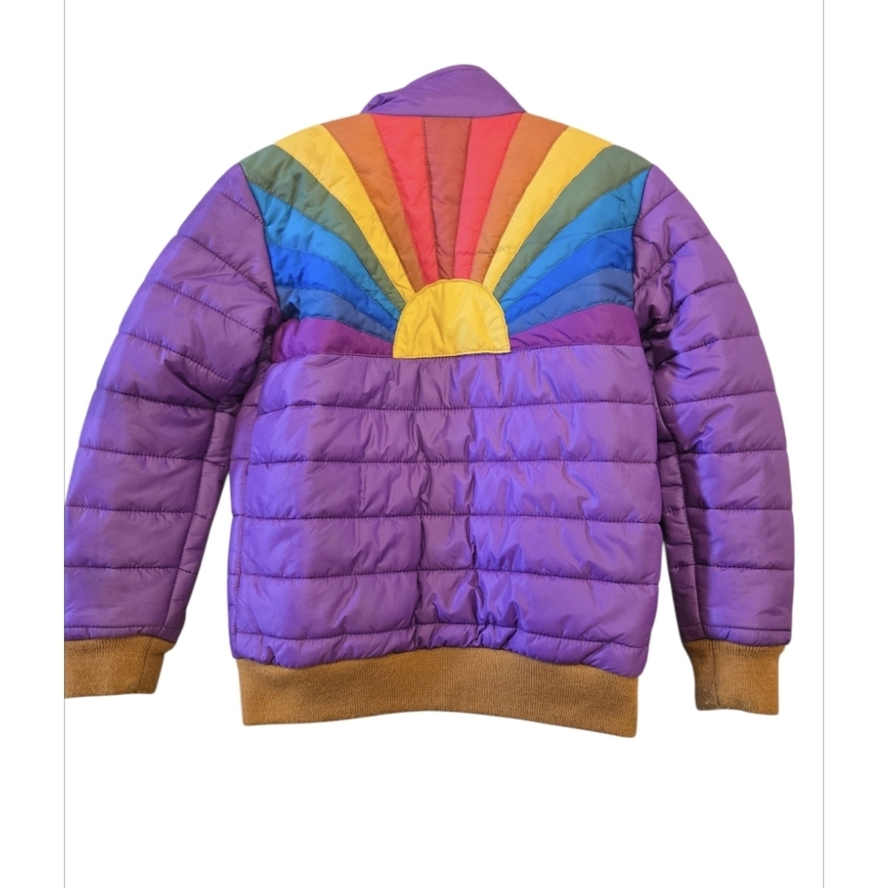 AVIATOR Nation Kid's Sunburst Jacket in Purple Magic Size 8